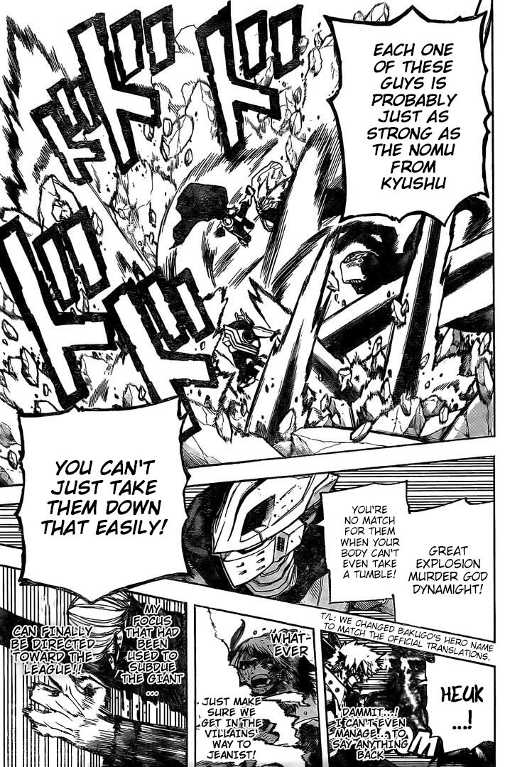 Boku no Hero Academia chapter 294 page 4