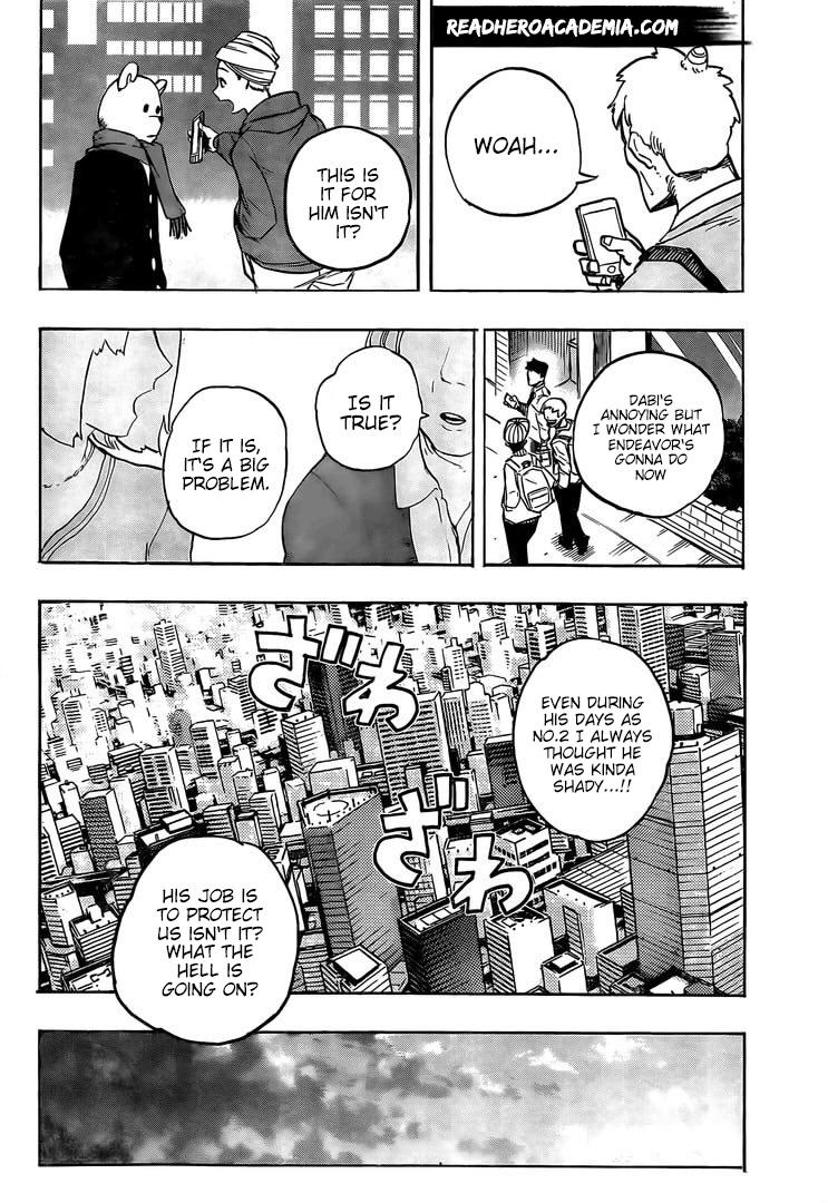 Boku no Hero Academia chapter 296 page 15