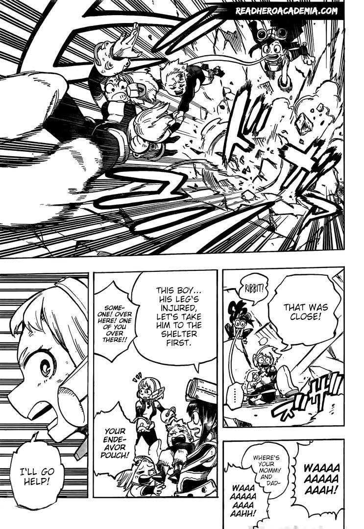 Boku no Hero Academia chapter 296 page 9