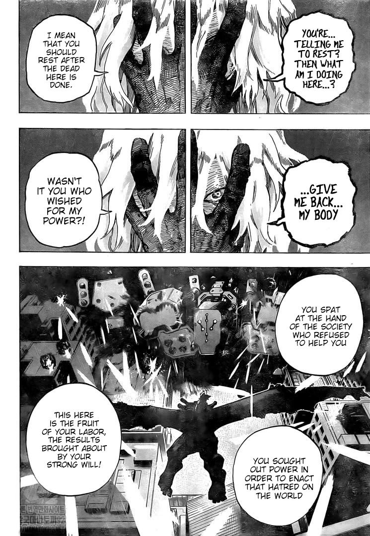 Boku no Hero Academia chapter 297 page 10