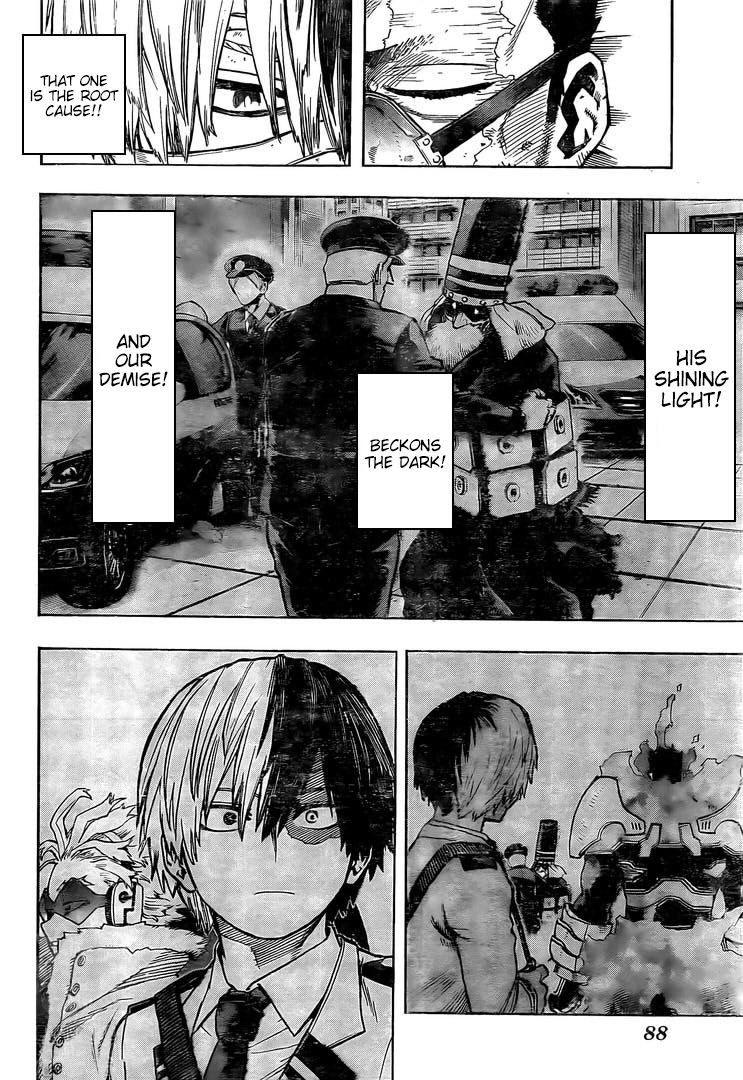Boku no Hero Academia chapter 298 page 14