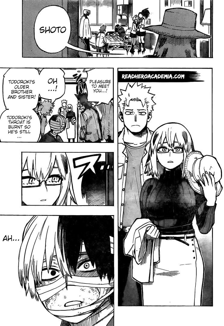 Boku no Hero Academia chapter 298 page 17