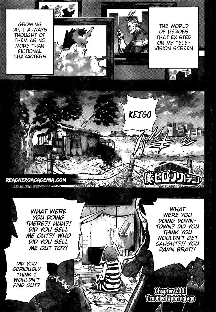 Boku no Hero Academia chapter 299 page 1