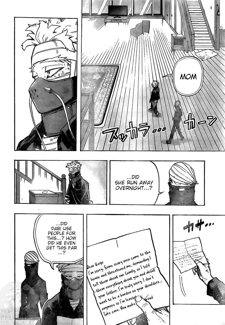 Boku no Hero Academia chapter 299 page 14