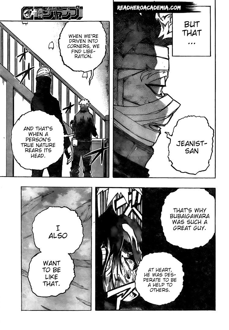 Boku no Hero Academia chapter 299 page 17