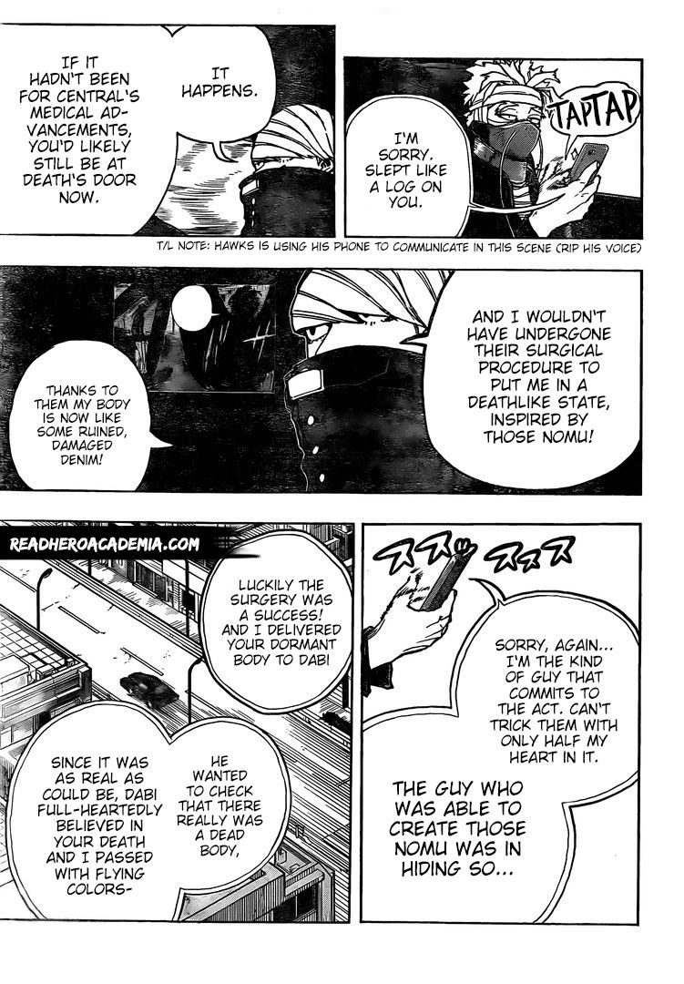 Boku no Hero Academia chapter 299 page 9