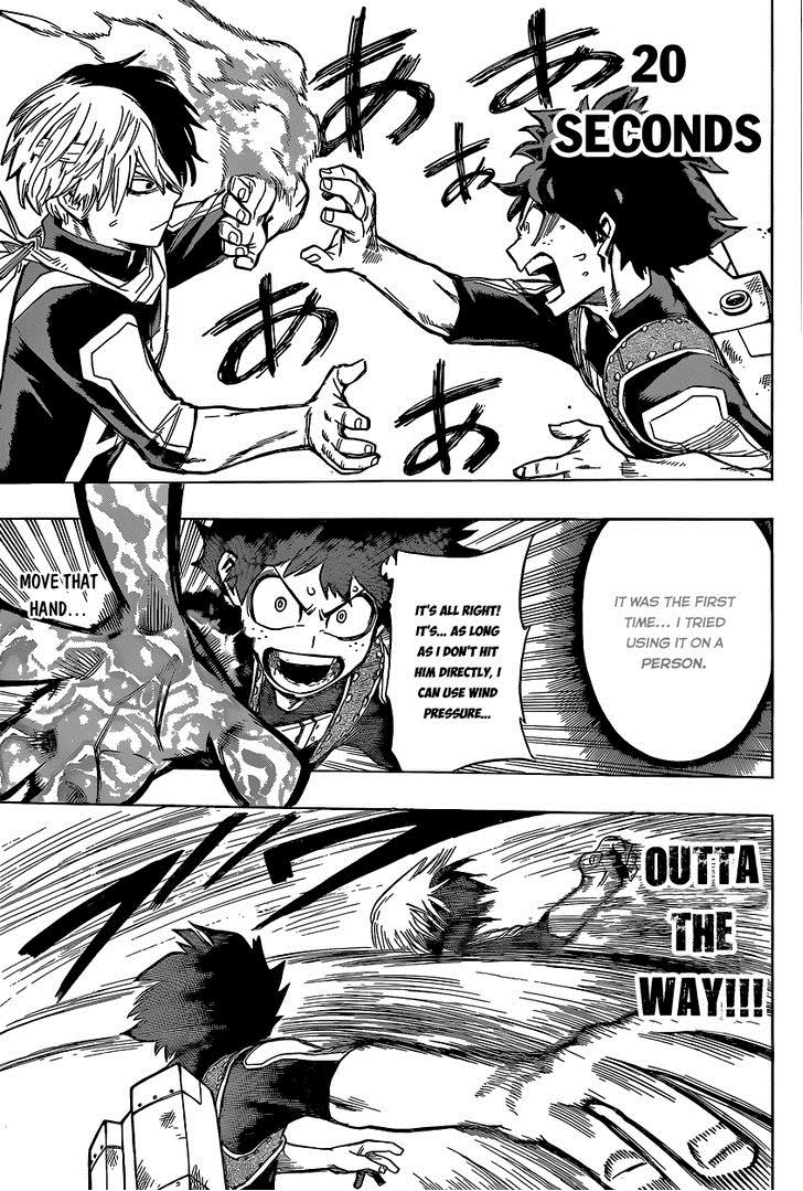 Boku no Hero Academia chapter 30 page 13