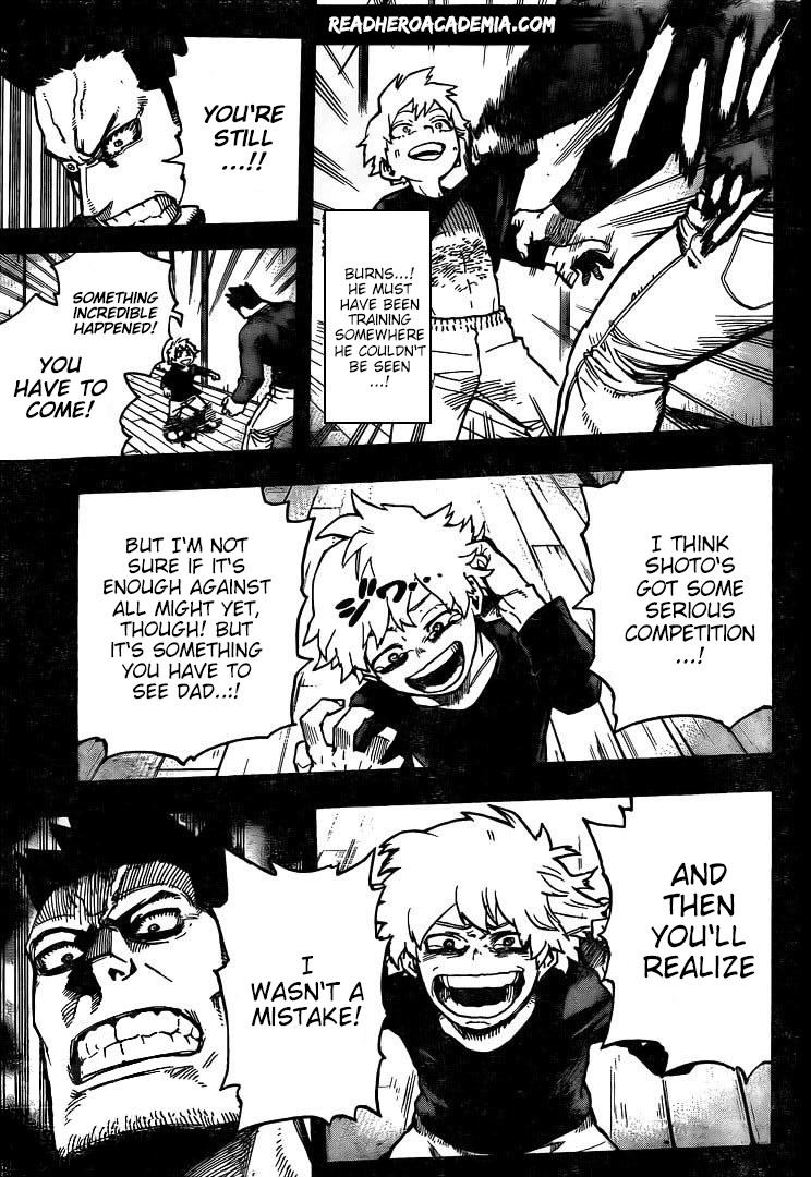 Boku no Hero Academia chapter 302 page 9