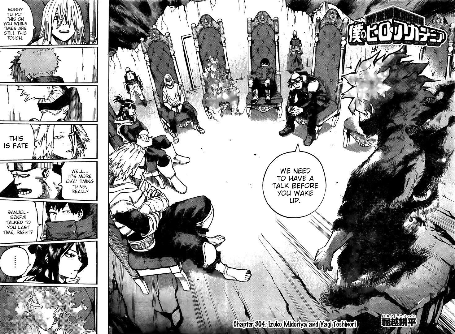 Boku no Hero Academia chapter 304 page 2