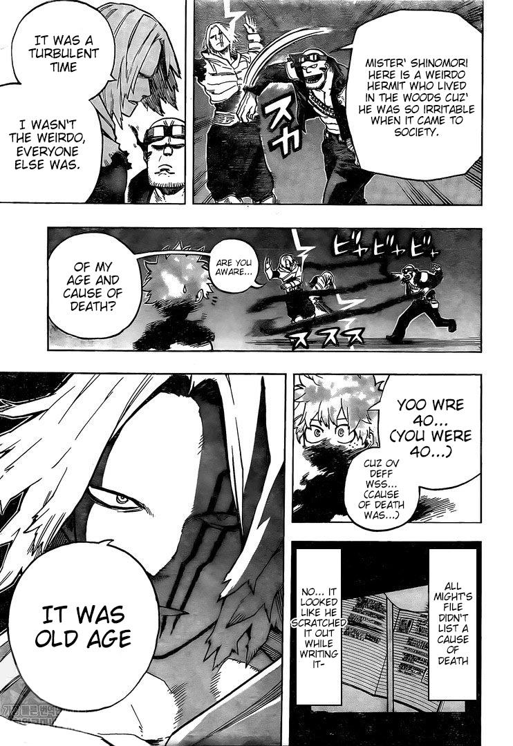 Boku no Hero Academia chapter 304 page 6