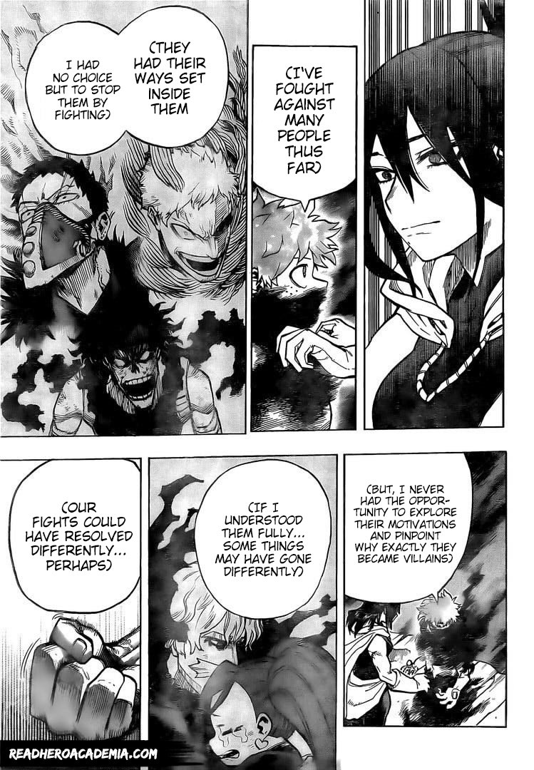 Boku no Hero Academia chapter 305 page 12