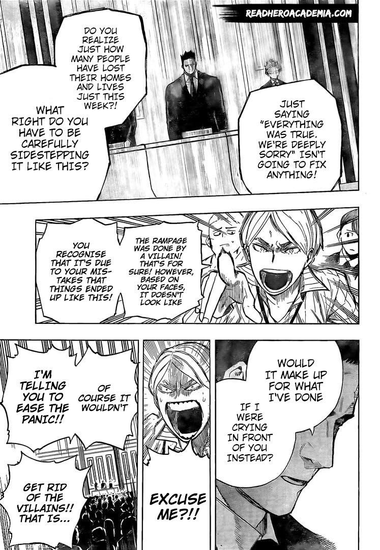 Boku no Hero Academia chapter 306 page 10