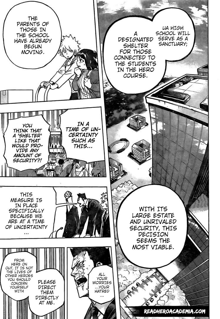 Boku no Hero Academia chapter 306 page 12