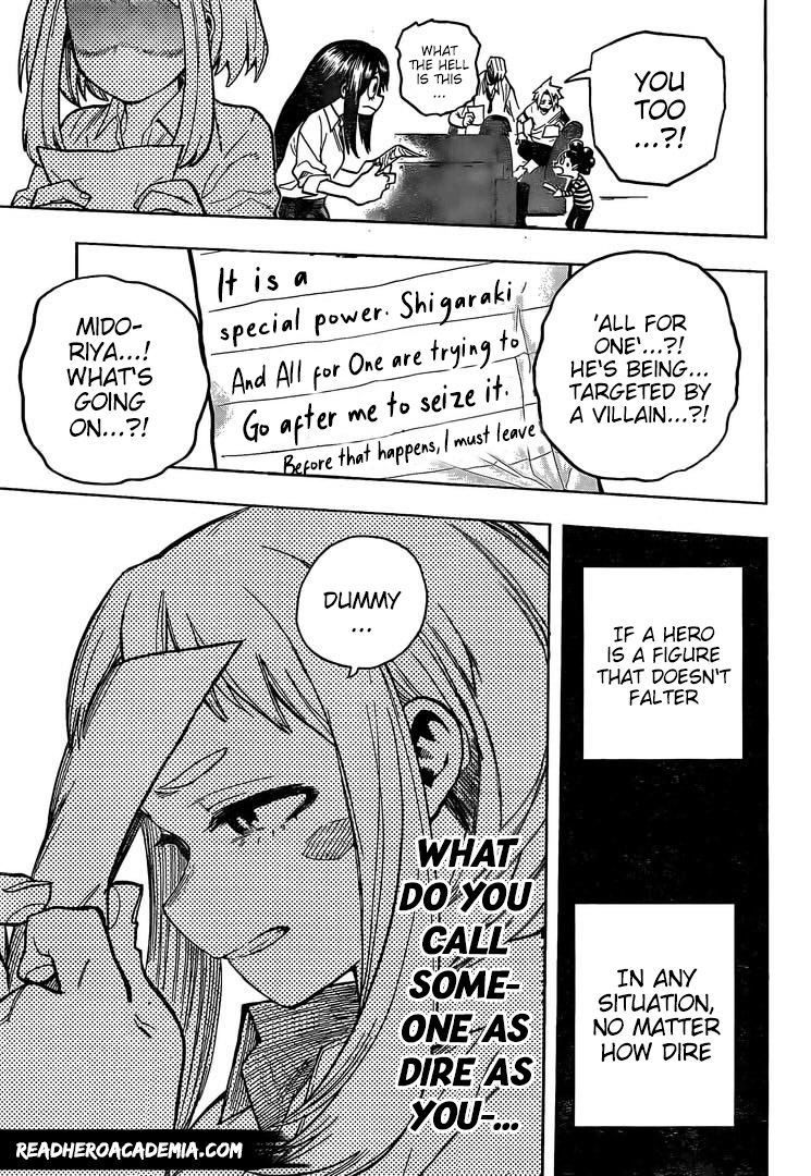 Boku no Hero Academia chapter 306 page 16