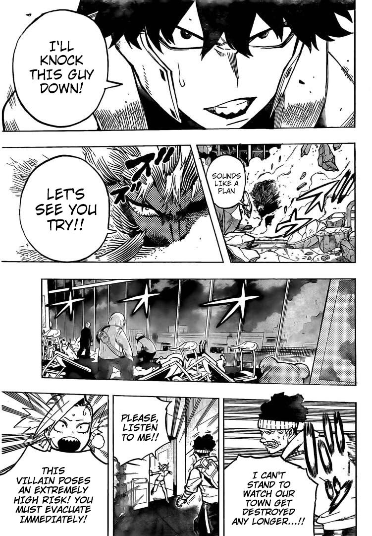 Boku no Hero Academia chapter 307 page 10