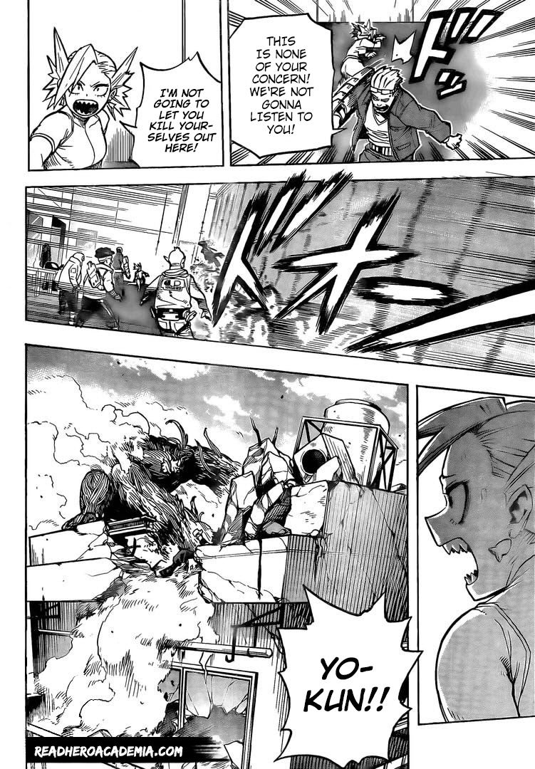 Boku no Hero Academia chapter 307 page 11