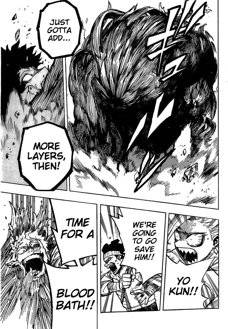 Boku no Hero Academia chapter 307 page 14