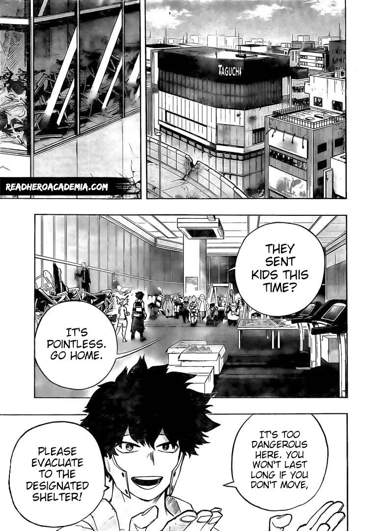 Boku no Hero Academia chapter 307 page 3