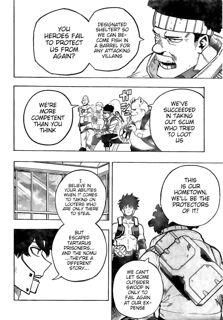 Boku no Hero Academia chapter 307 page 4