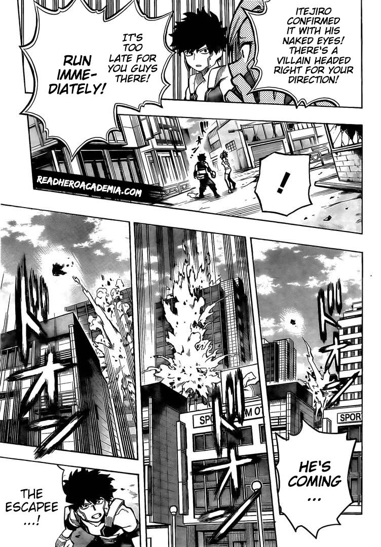 Boku no Hero Academia chapter 307 page 7