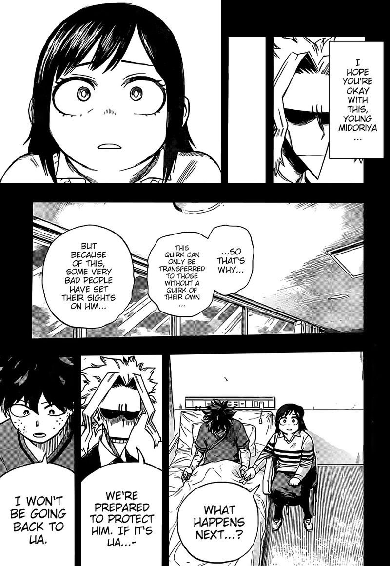 Boku no Hero Academia chapter 309 page 11