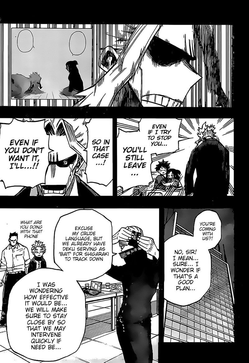 Boku no Hero Academia chapter 309 page 15