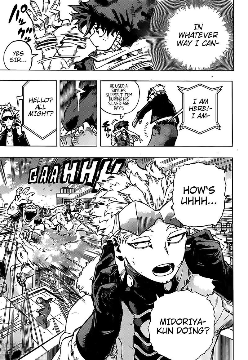Boku no Hero Academia chapter 309 page 7