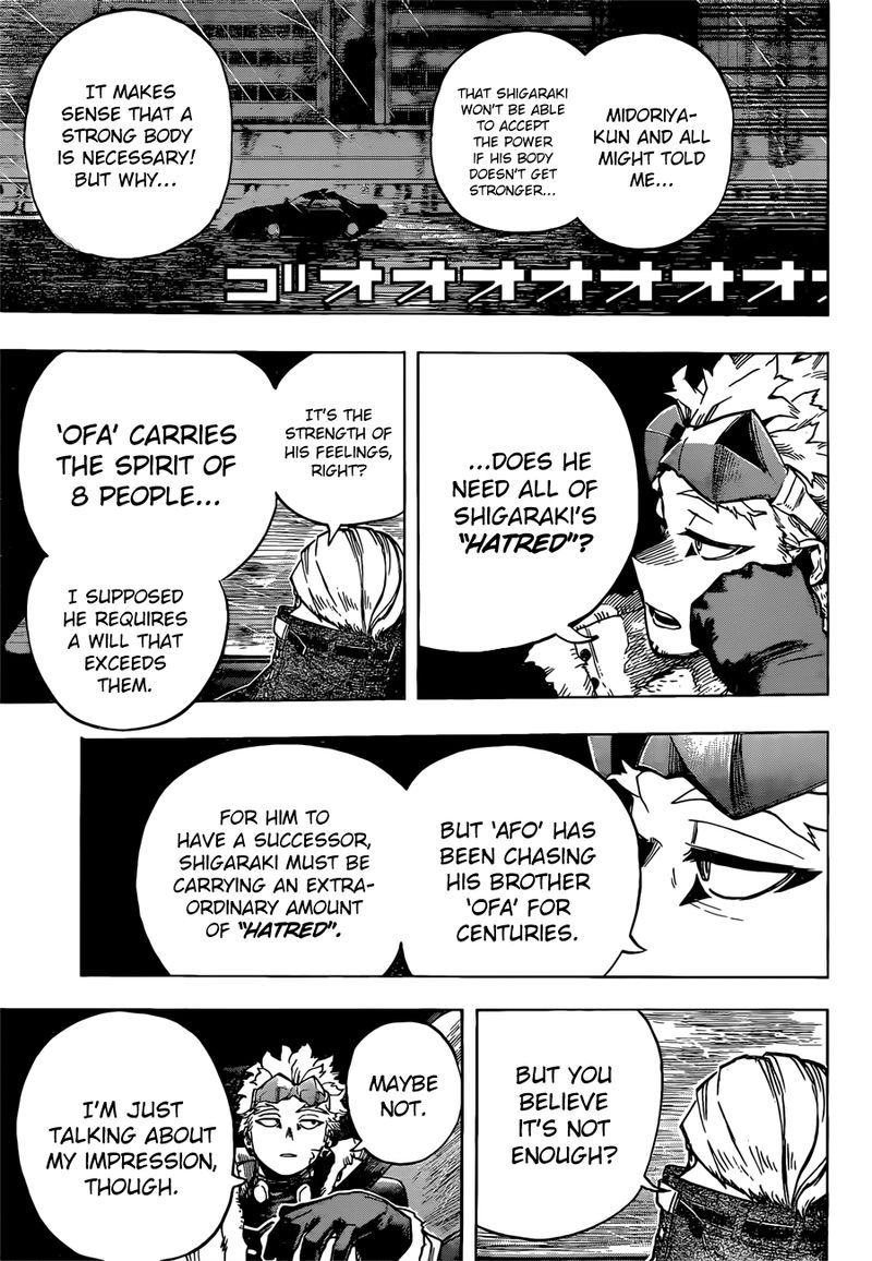 Boku no Hero Academia chapter 311 page 9