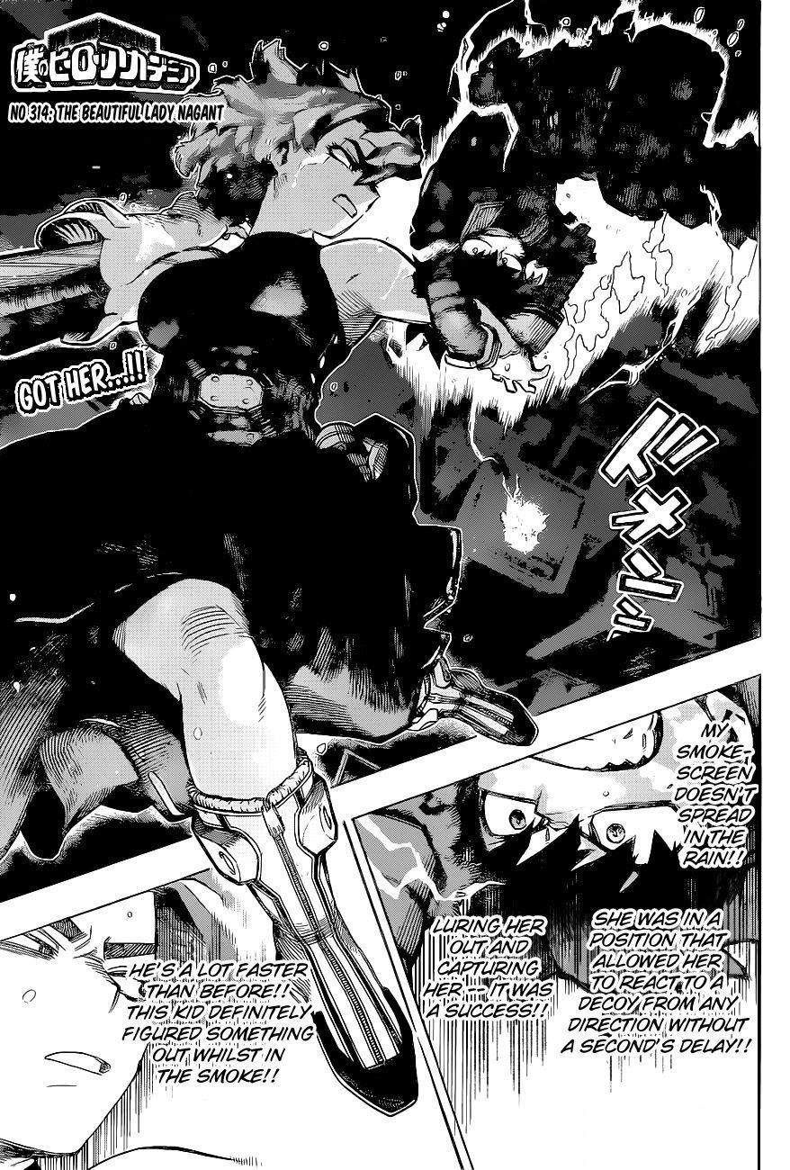 Boku no Hero Academia chapter 314 page 1