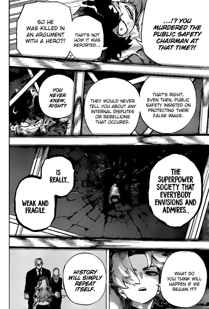 Boku no Hero Academia chapter 314 page 12