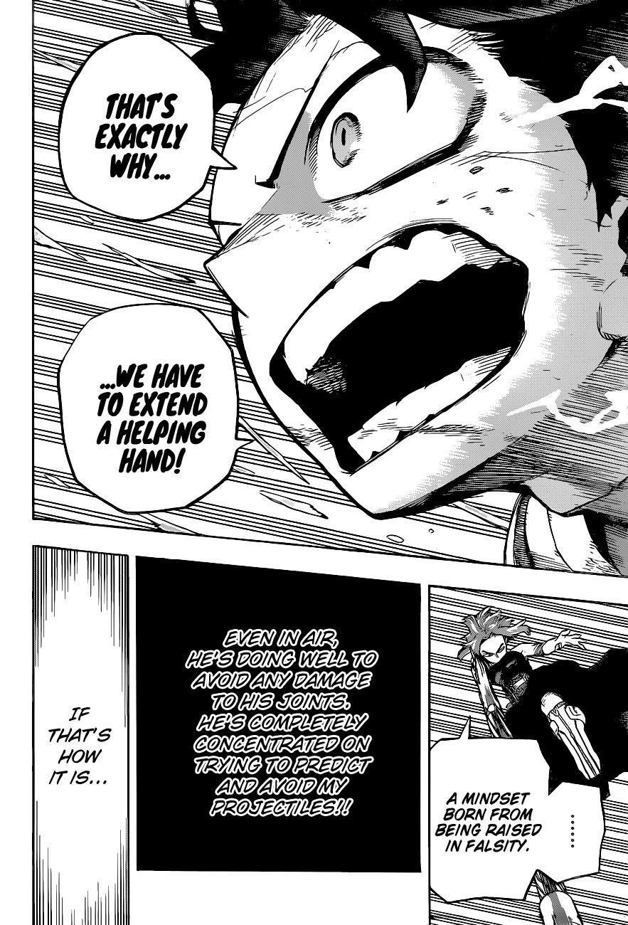 Boku no Hero Academia chapter 314 page 16