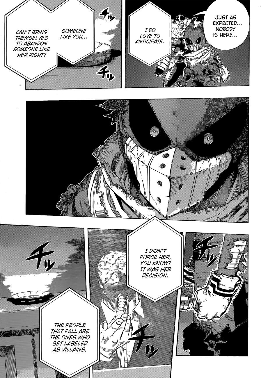 Boku no Hero Academia chapter 316 page 16