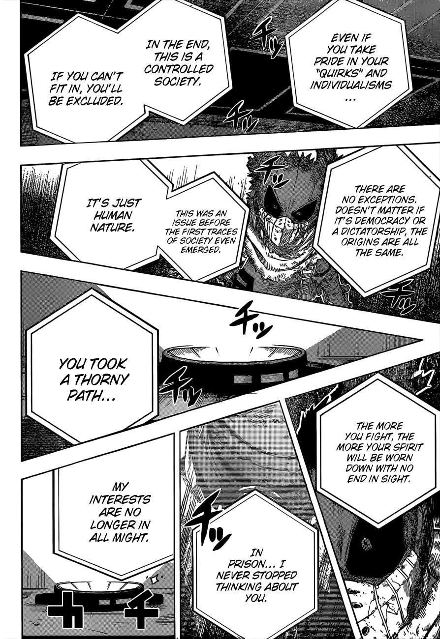 Boku no Hero Academia chapter 316 page 17