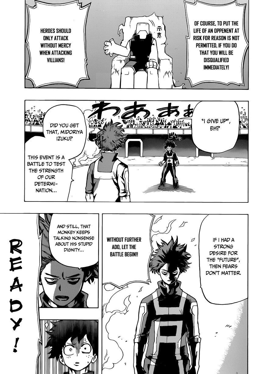 Boku no Hero Academia chapter 32 page 18