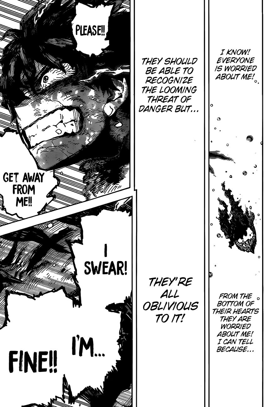 Boku no Hero Academia chapter 320 page 16