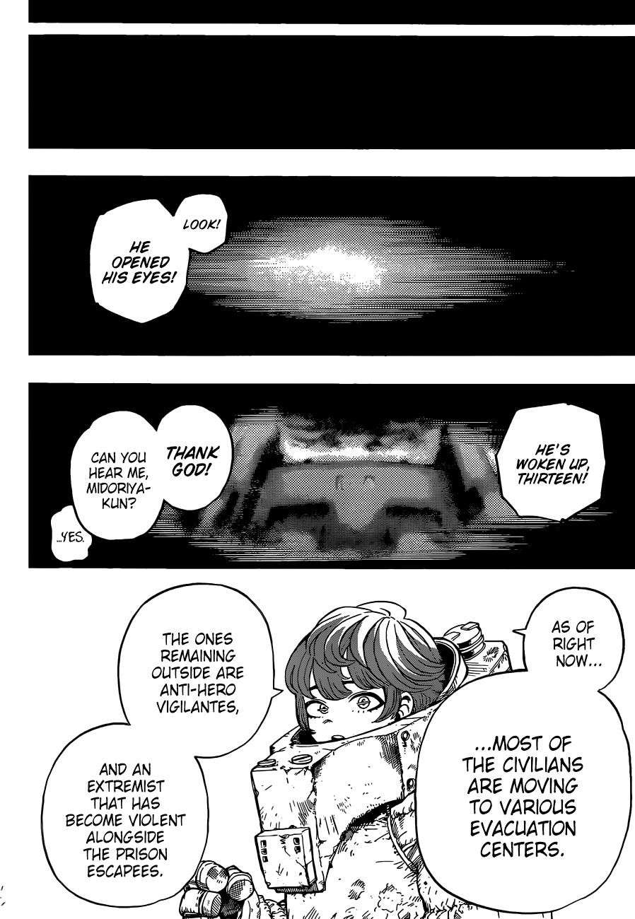 Boku no Hero Academia chapter 322 page 12