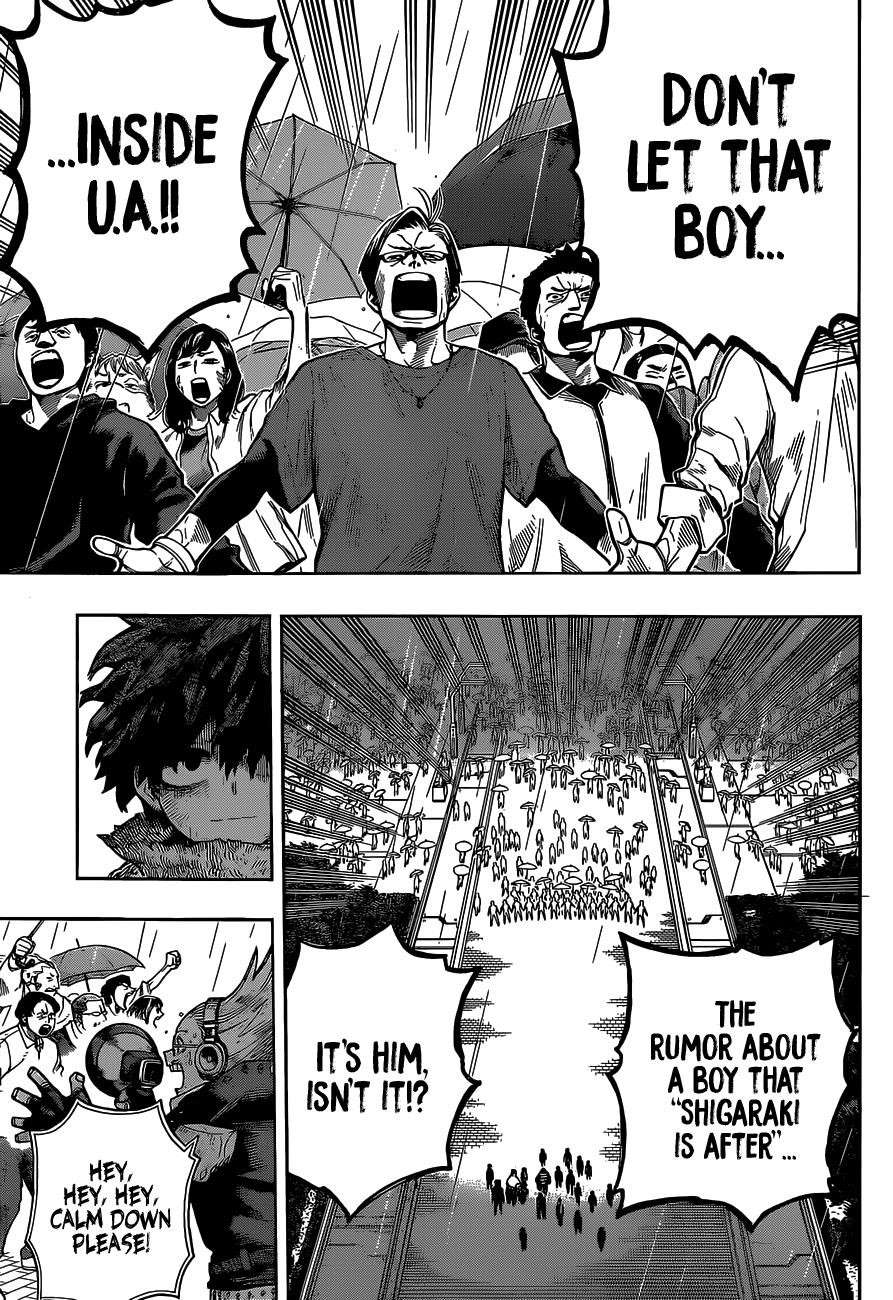 Boku no Hero Academia chapter 322 page 15