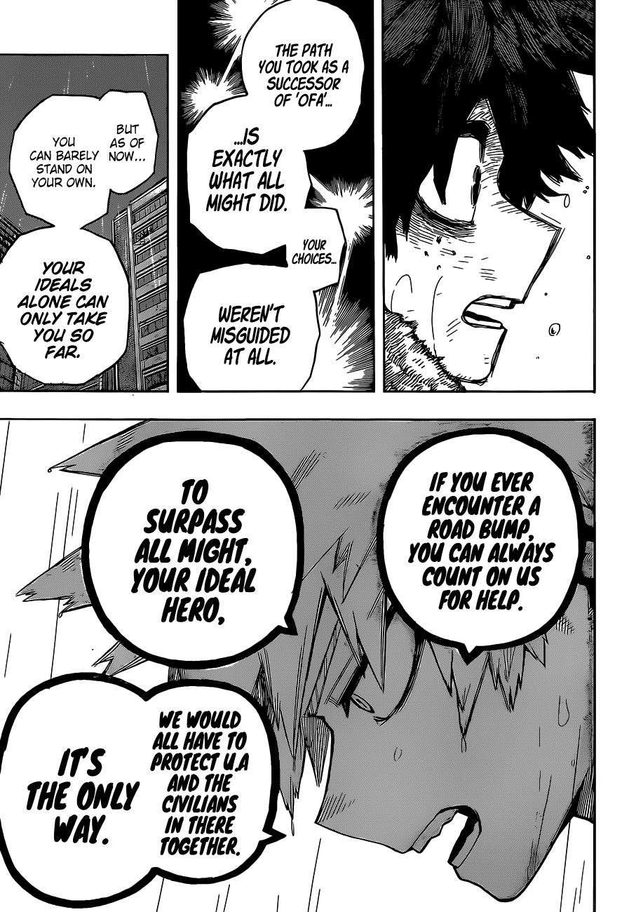 Boku no Hero Academia chapter 322 page 9