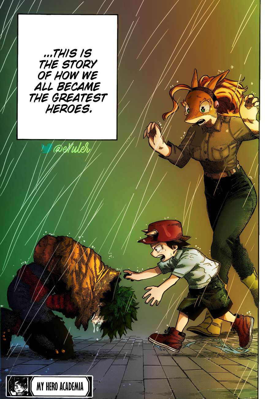 Boku no Hero Academia chapter 324 page 18