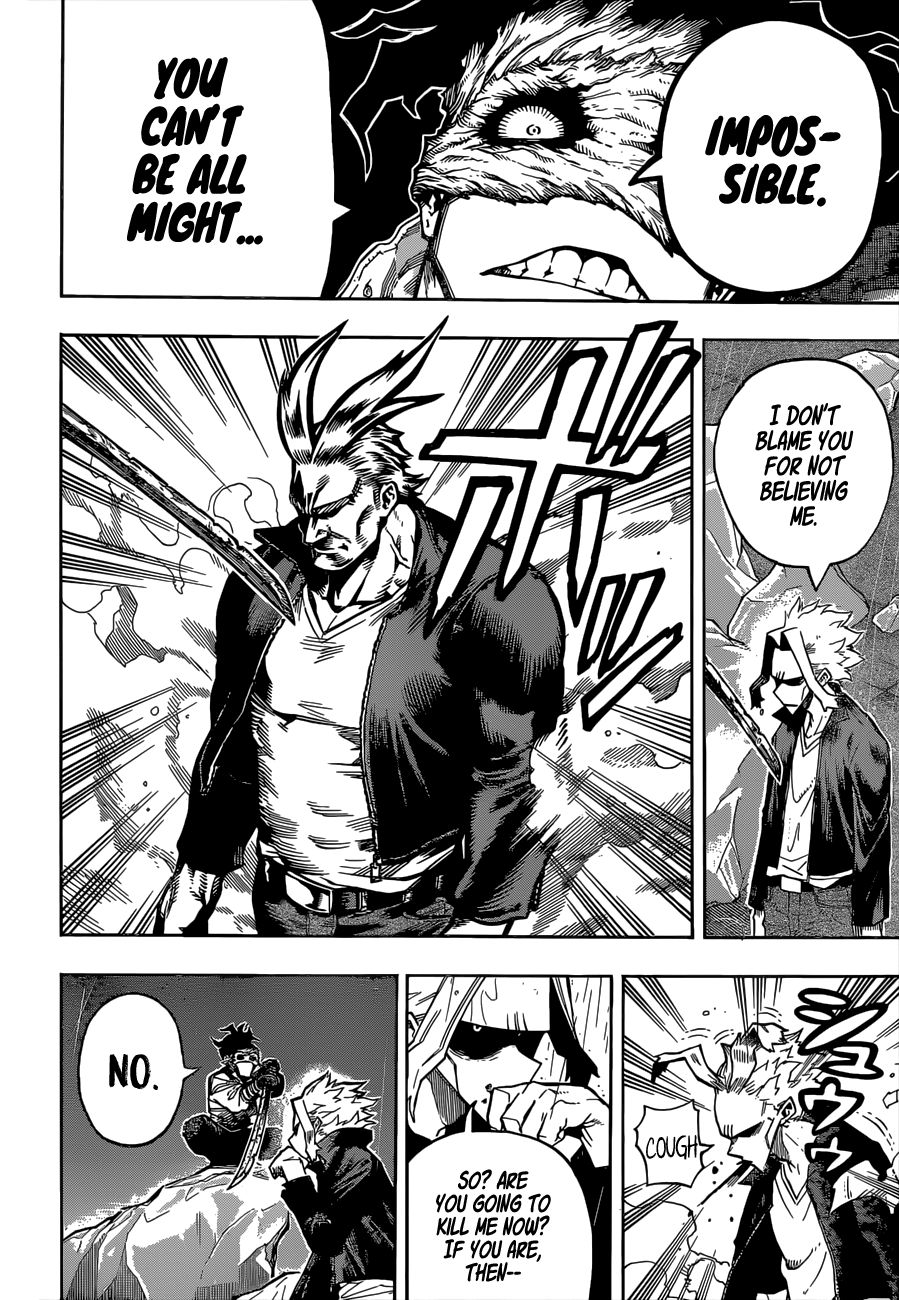 Boku no Hero Academia chapter 326 page 8