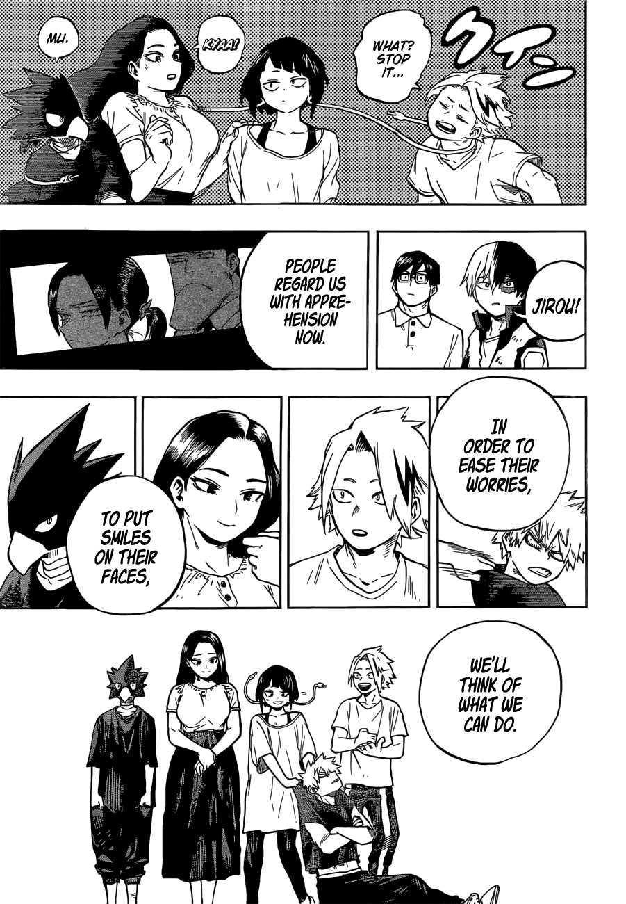 Boku no Hero Academia chapter 327 page 12
