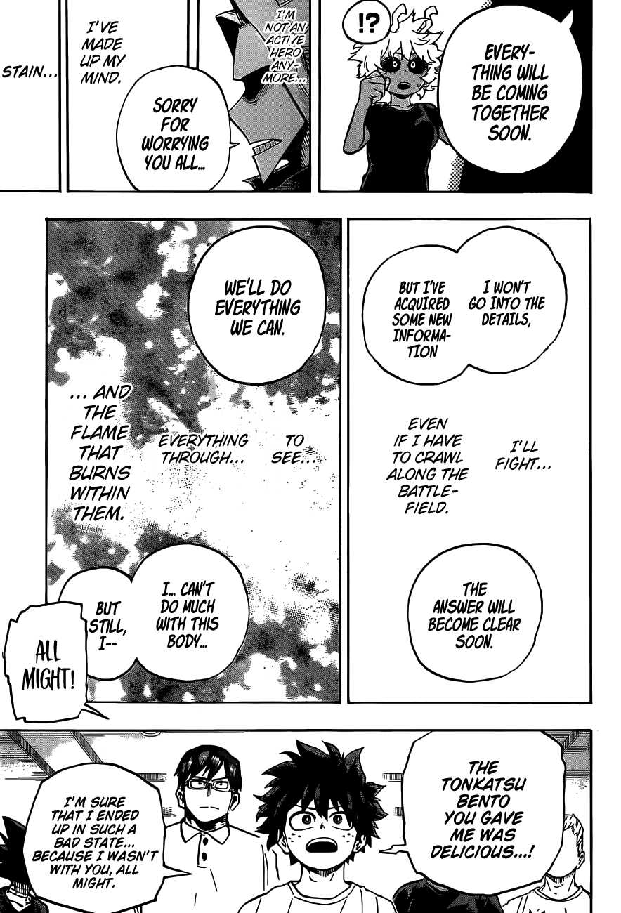 Boku no Hero Academia chapter 327 page 8