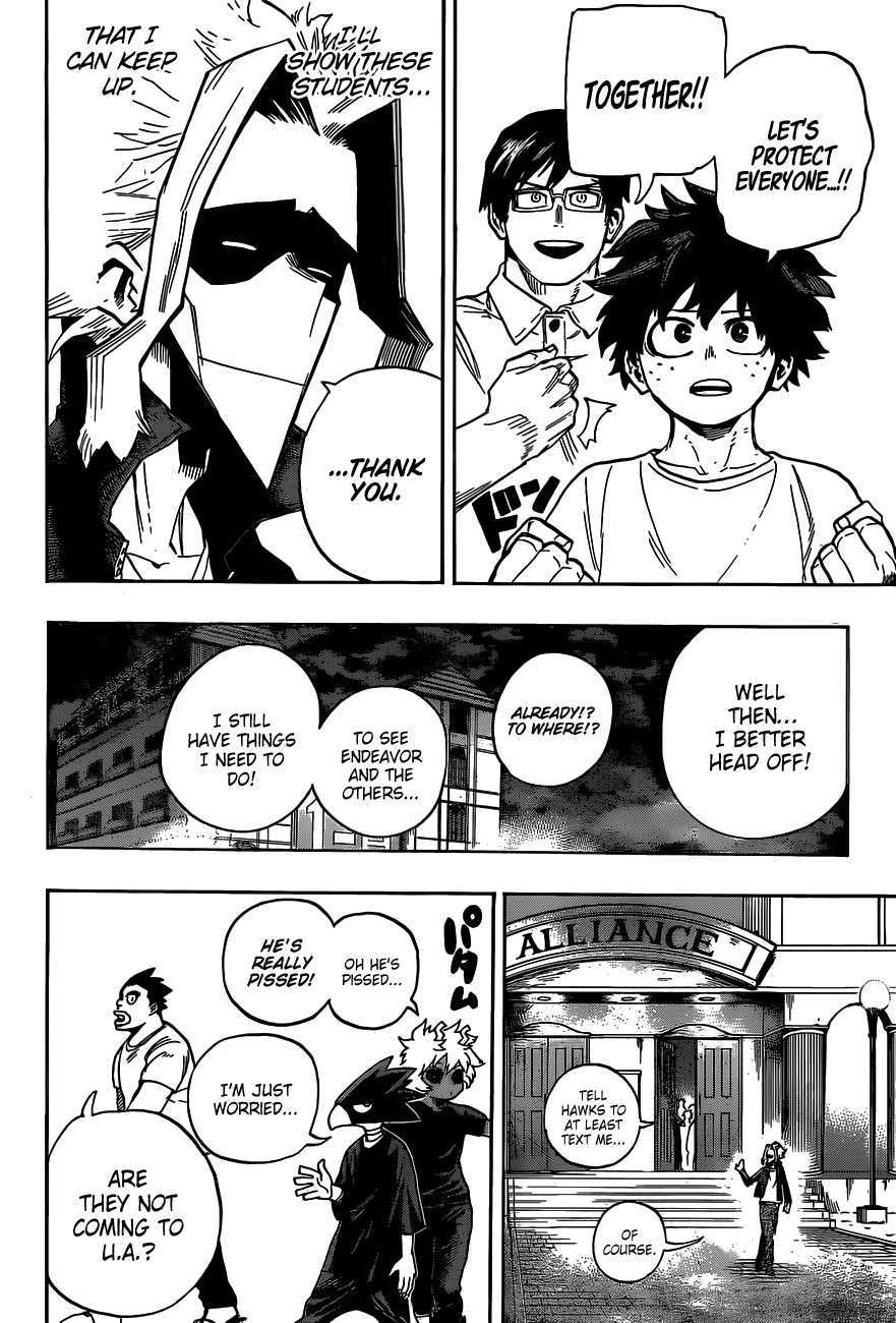 Boku no Hero Academia chapter 327 page 9