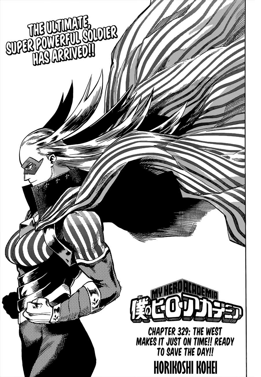 Boku no Hero Academia chapter 329 page 1