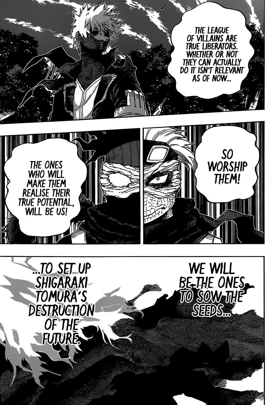 Boku no Hero Academia chapter 329 page 10