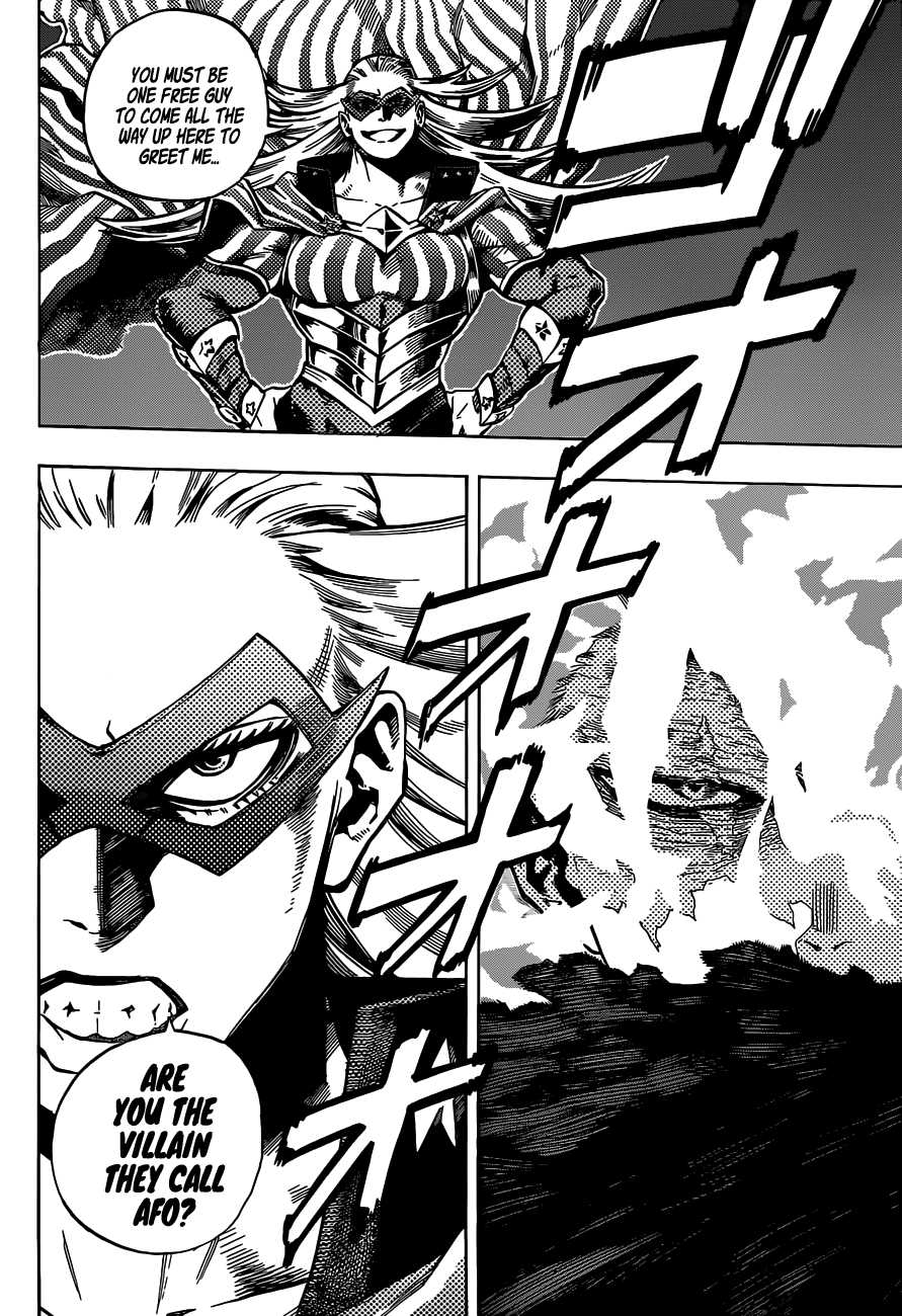 Boku no Hero Academia chapter 329 page 14