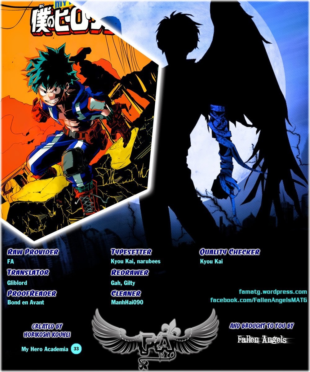 Boku no Hero Academia chapter 33 page 1