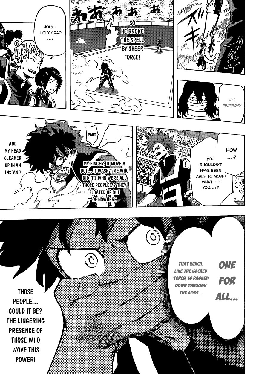 Boku no Hero Academia chapter 33 page 15