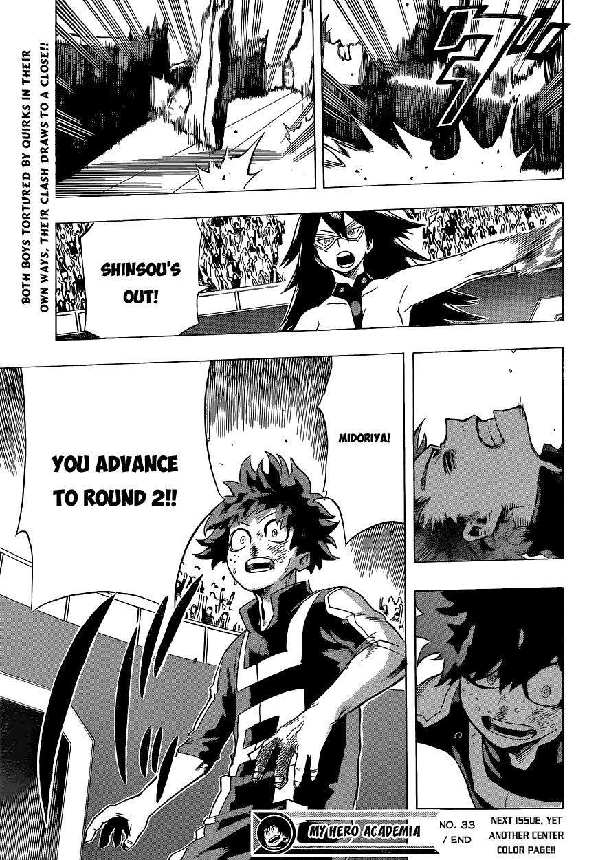 Boku no Hero Academia chapter 33 page 21