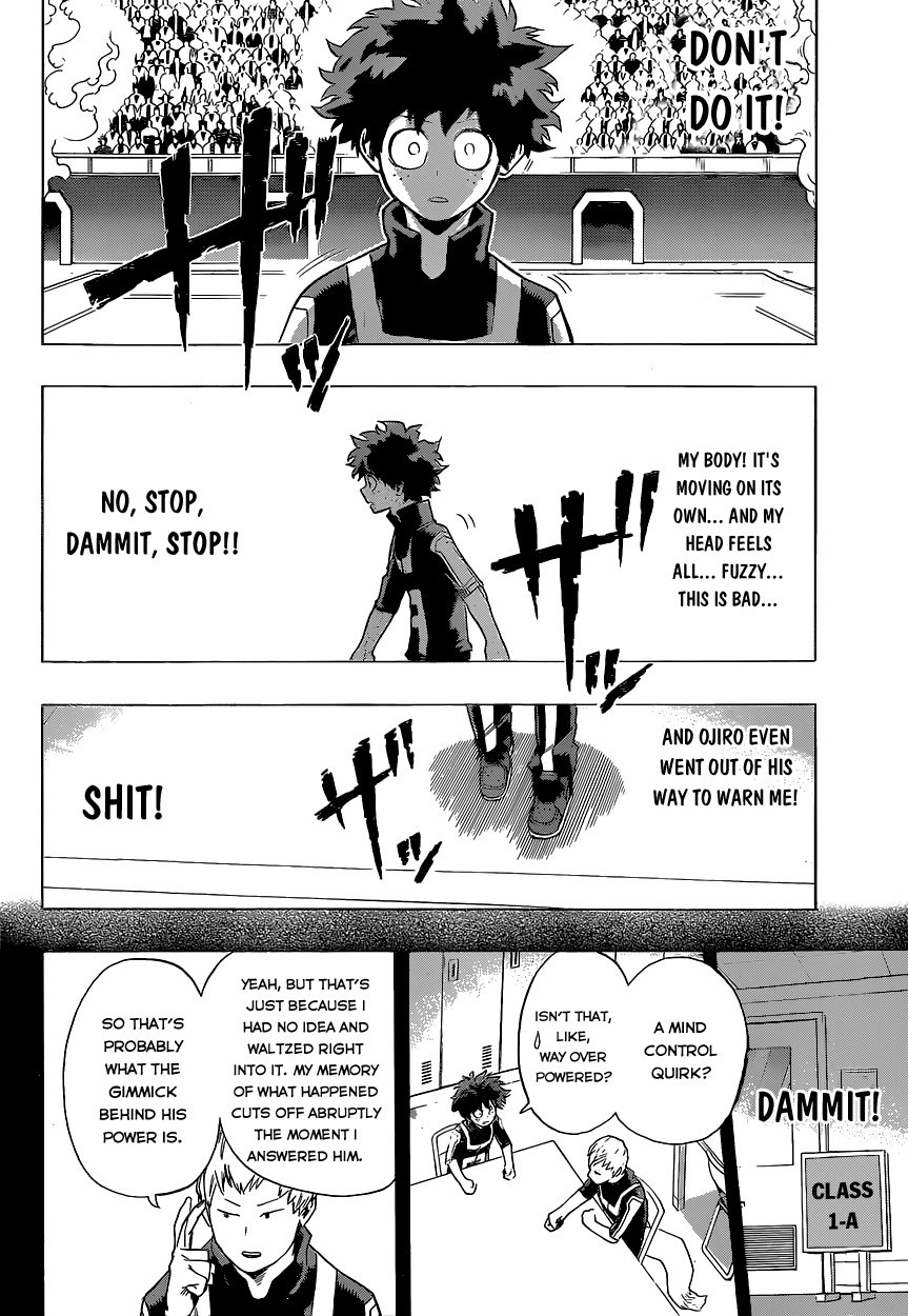 Boku no Hero Academia chapter 33 page 8